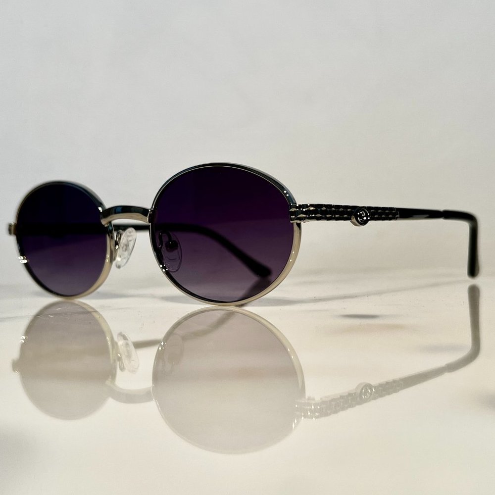 Bonano Portofino Jubilee silver Frames Sunglasses Glasses Vintage Design… - Picture 3 of 8